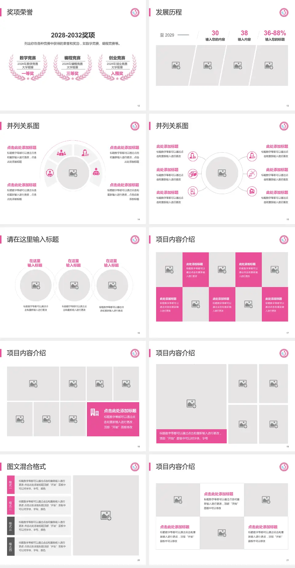 聊城市东昌府区妇幼保健院护理专业职业生涯规划PPT模板4:3格式幻灯片预览图3