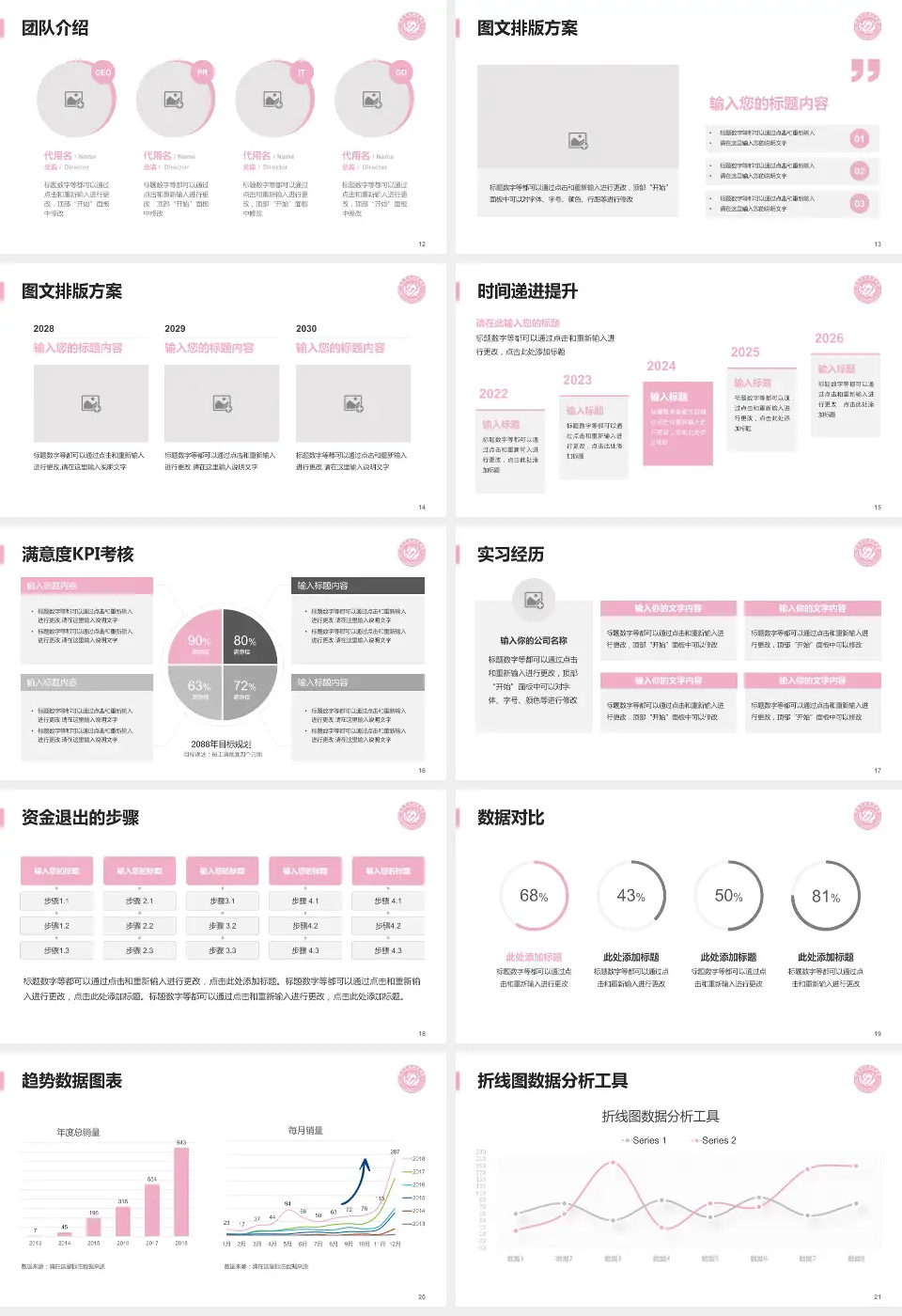 莱州市妇幼保健院培训与教育PPT模板16:9格式幻灯片预览图3