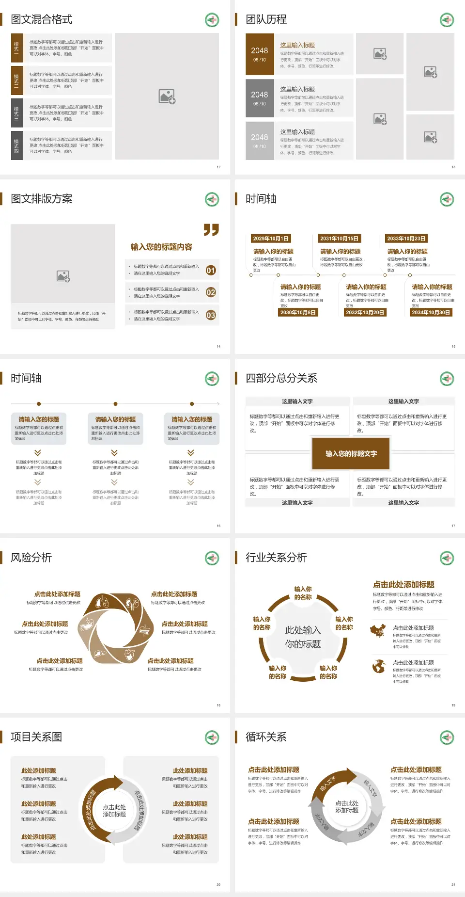荣成市中医院项目申请与汇报PPT模板4:3格式幻灯片预览图3
