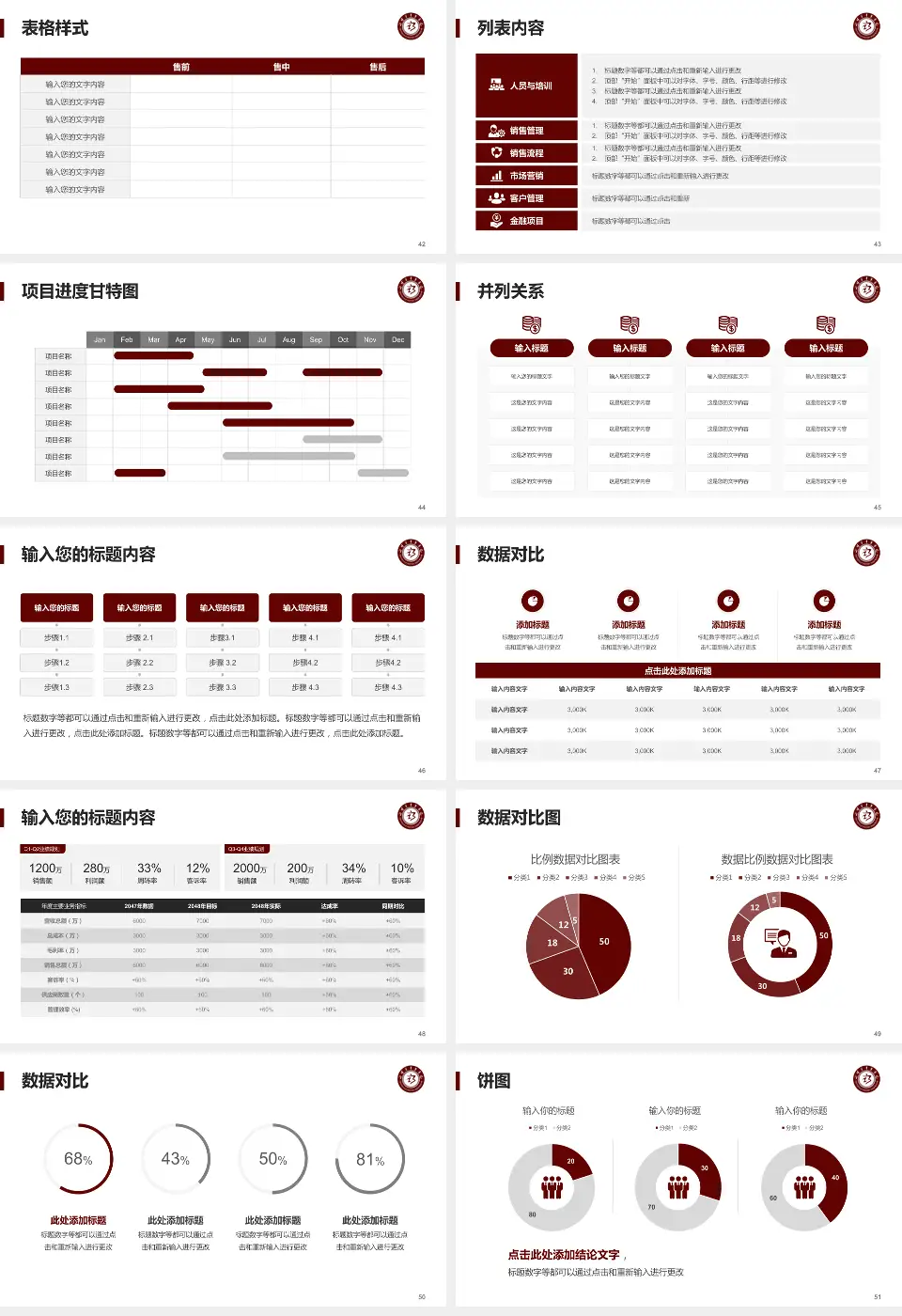 淄博市中医医院医疗行业比赛专用PPT模板16:9格式幻灯片预览图6