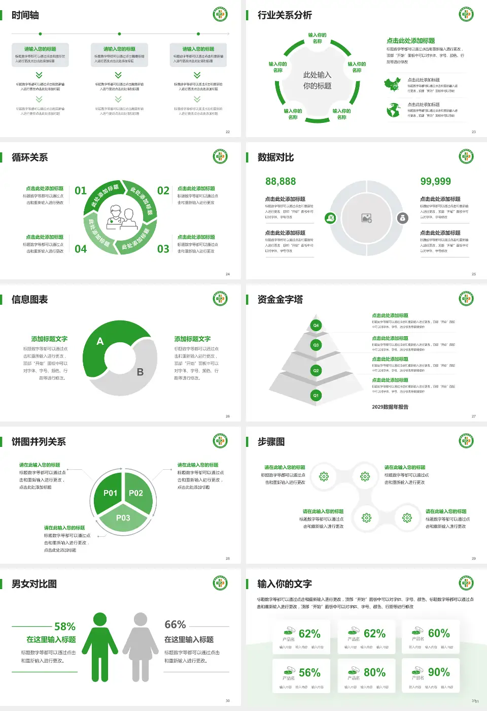济宁市中医院总院医院管理报告PPT模板16:9格式幻灯片预览图4