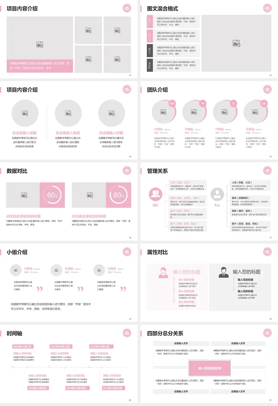 莱州市妇幼保健院科室介绍与推广PPT模板16:9格式幻灯片预览图3