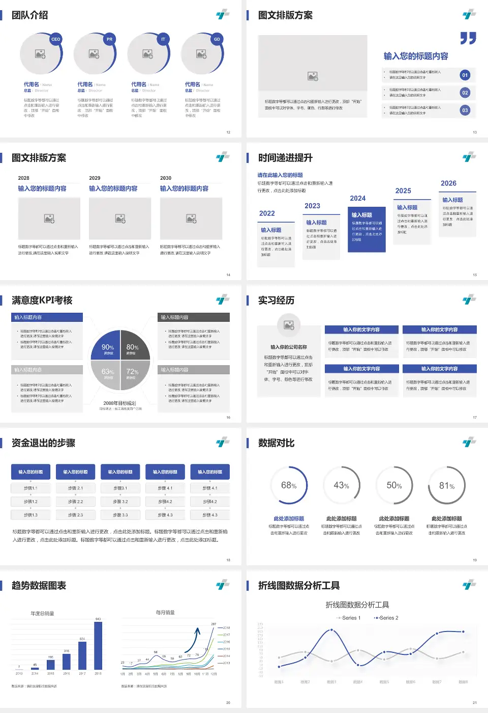 济宁市第三人民医院培训与教育PPT模板16:9格式幻灯片预览图3
