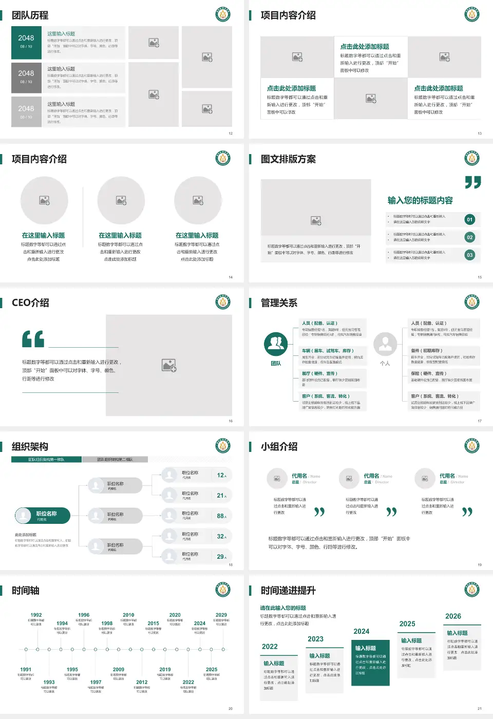 烟台毓璜顶医院莱山院区医院管理报告PPT模板16:9格式幻灯片预览图3