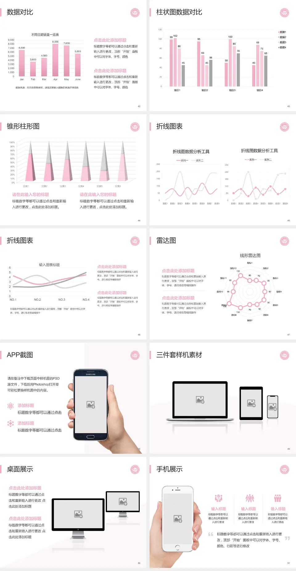 莱州市妇幼保健院医院管理报告PPT模板4:3格式幻灯片预览图6