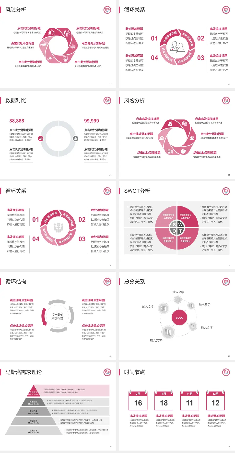 济南市第二妇幼保健院科研成果展示PPT模板4:3格式幻灯片预览图4