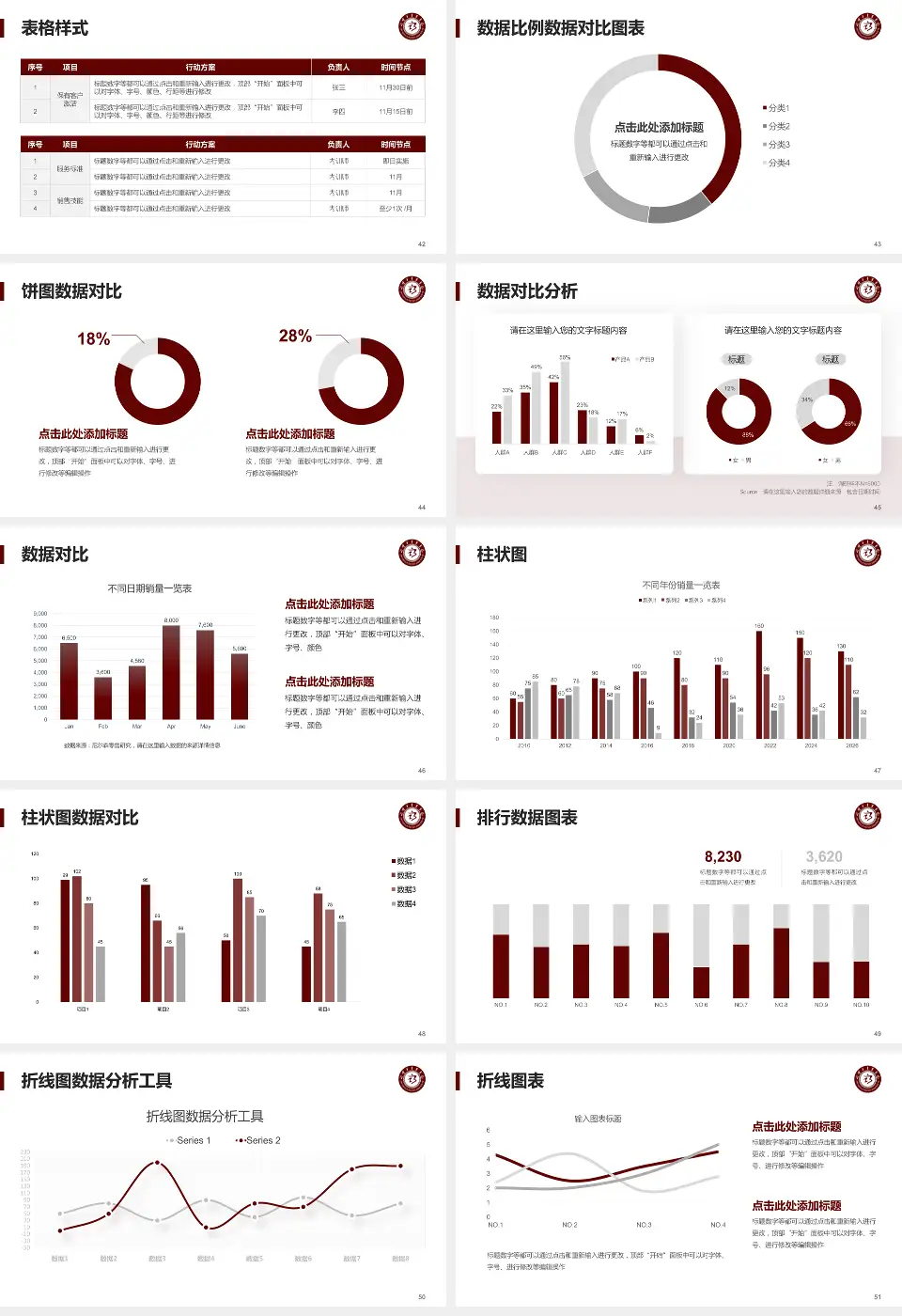 淄博市中医医院医院简介/日常通用PPT模板16:9格式幻灯片预览图6