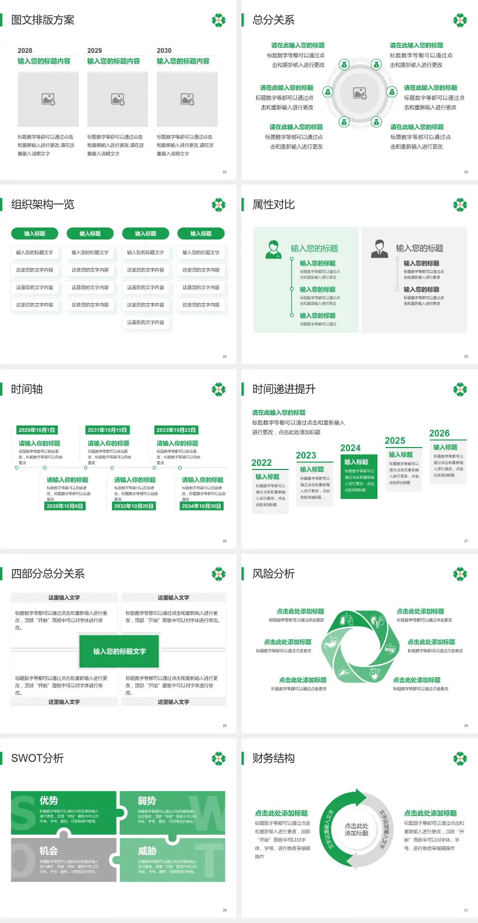泰安市中医医院护理专业职业生涯规划PPT模板4:3格式幻灯片预览图4
