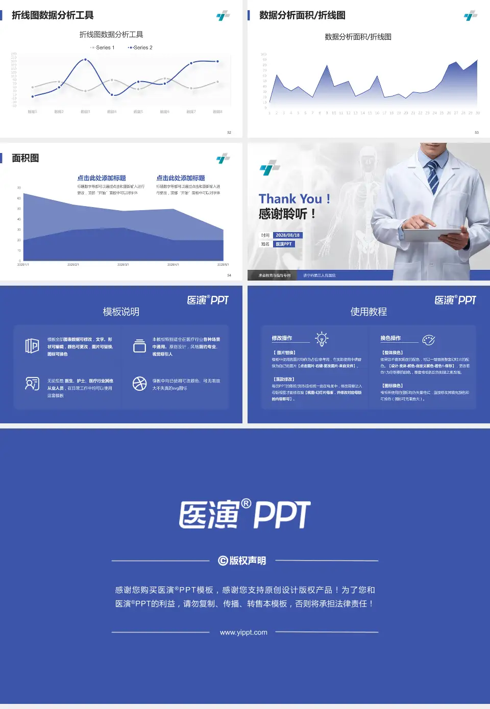 济宁市第三人民医院患者教育与指导PPT模板16:9格式幻灯片预览图7