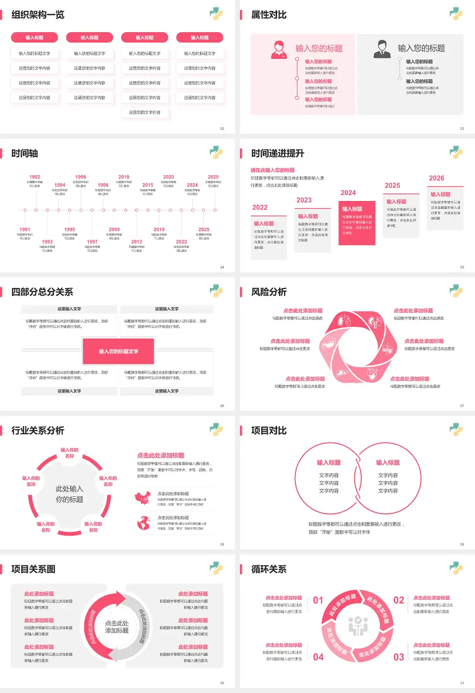 济宁市妇女儿童医院医疗行业比赛专用PPT模板16:9格式幻灯片预览图4
