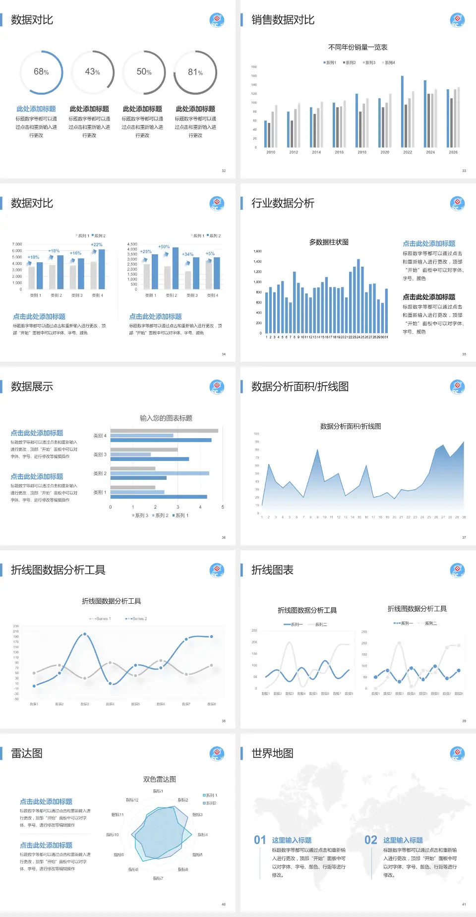 聊城市中心医院会议与研讨会PPT模板4:3格式幻灯片预览图5