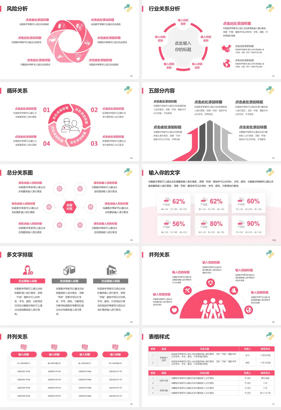 济宁市妇女儿童医院科室介绍与推广PPT模板16:9格式幻灯片预览图4