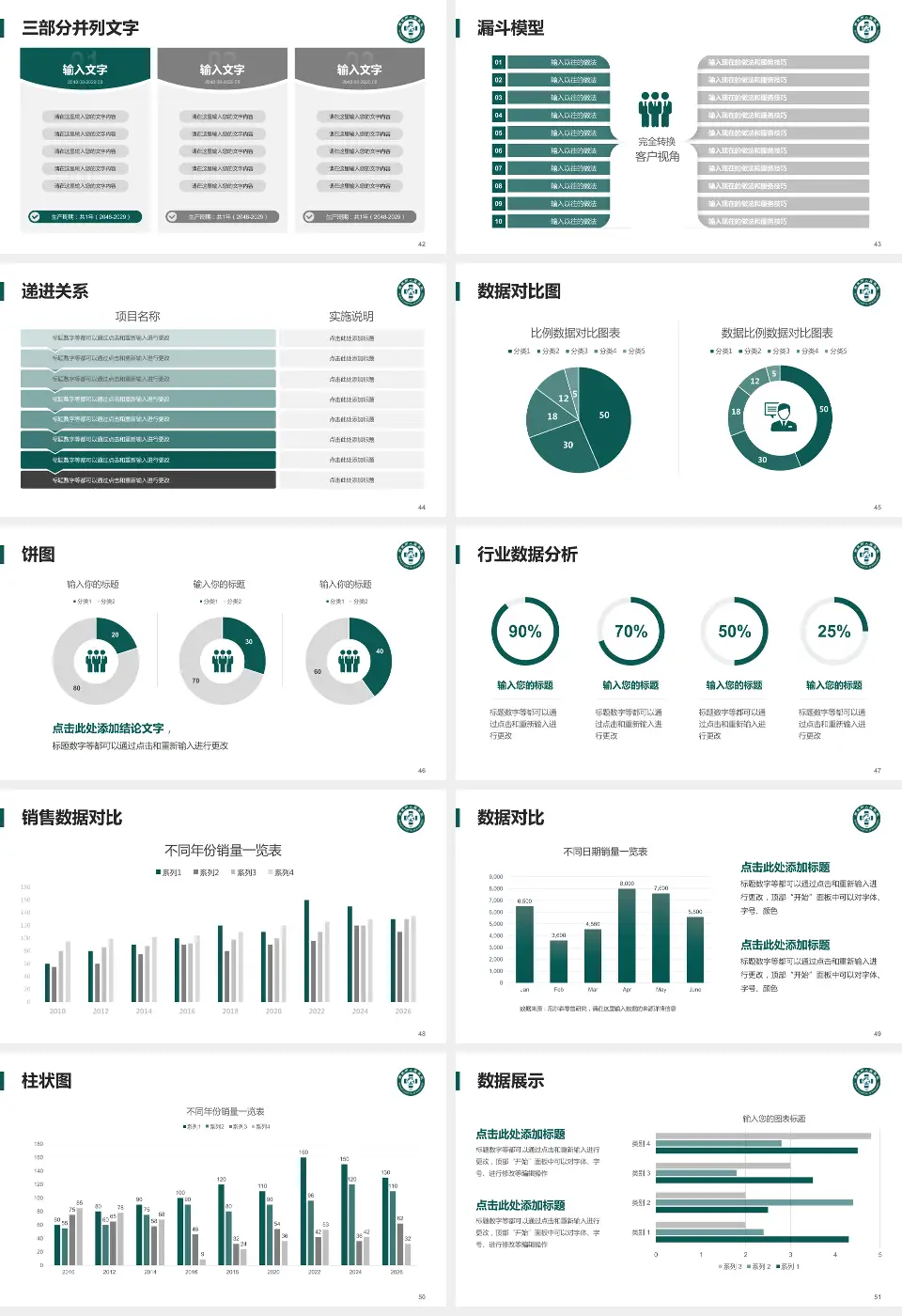荣成市人民医院患者教育与指导PPT模板16:9格式幻灯片预览图6
