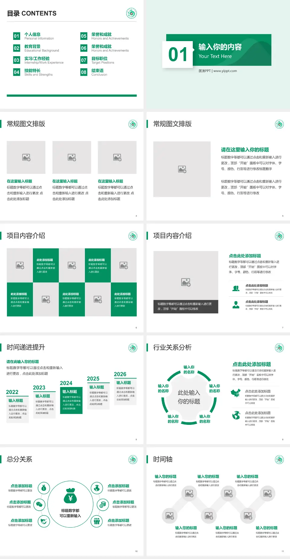 聊城市第三人民医院财务与预算报告PPT模板4:3格式幻灯片预览图2