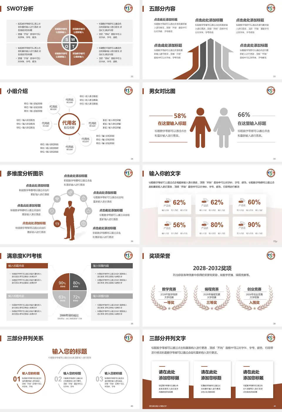济南市中心医院东院区医疗行业比赛专用PPT模板16:9格式幻灯片预览图5