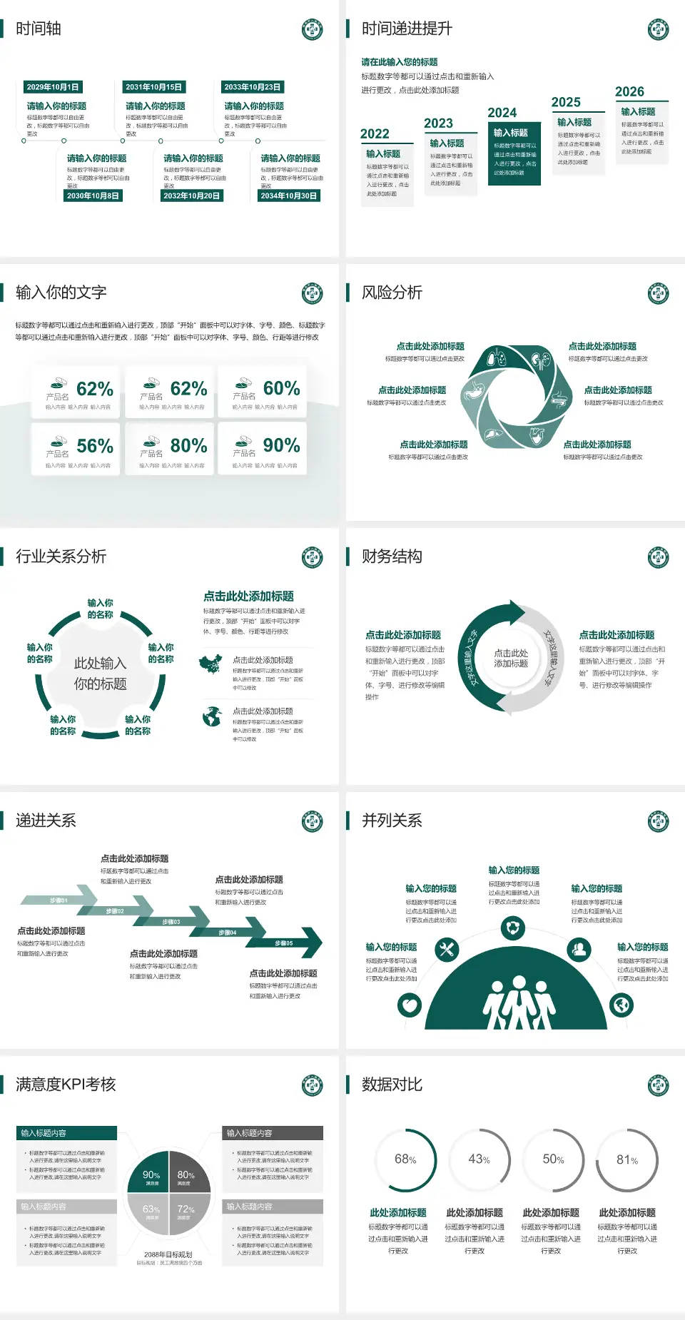 荣成市人民医院病例分享与讨论PPT模板4:3格式幻灯片预览图3