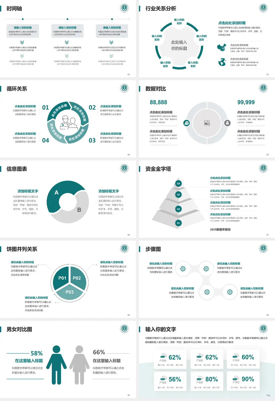 济宁医学院附属医院本部医院管理报告PPT模板16:9格式幻灯片预览图4