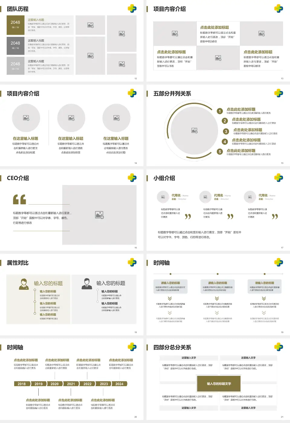 潍坊市中医院西院区科研成果展示PPT模板16:9格式幻灯片预览图3