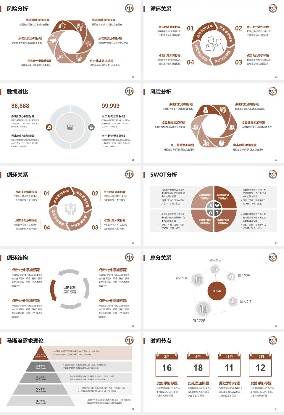 济南市中心医院东院区科研成果展示PPT模板16:9格式幻灯片预览图4