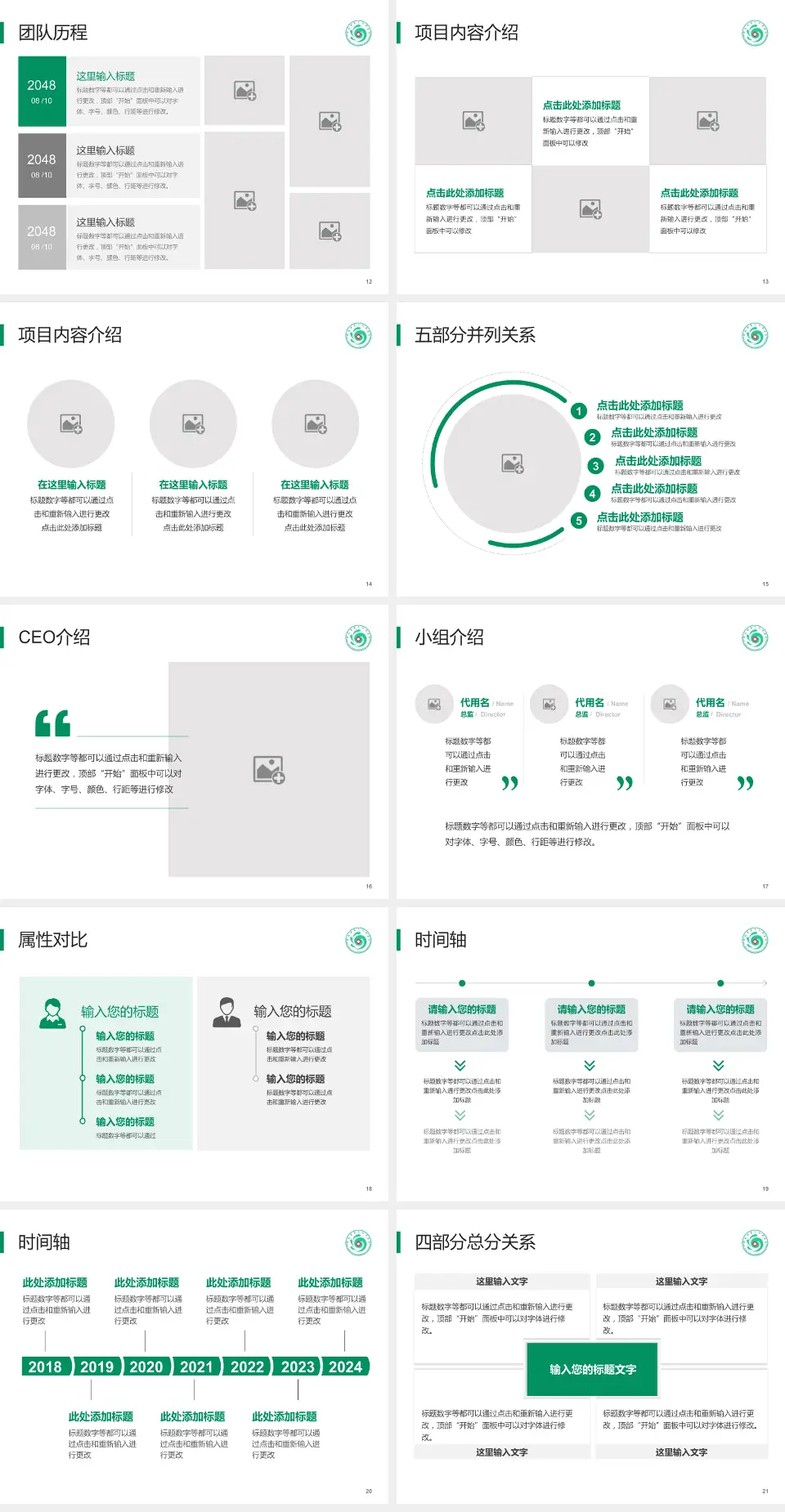 聊城市第三人民医院科研成果展示PPT模板4:3格式幻灯片预览图3