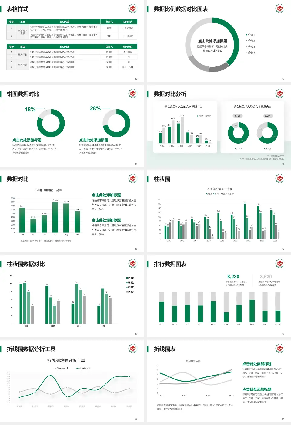 山东省胸科医院医院简介/日常通用PPT模板16:9格式幻灯片预览图6