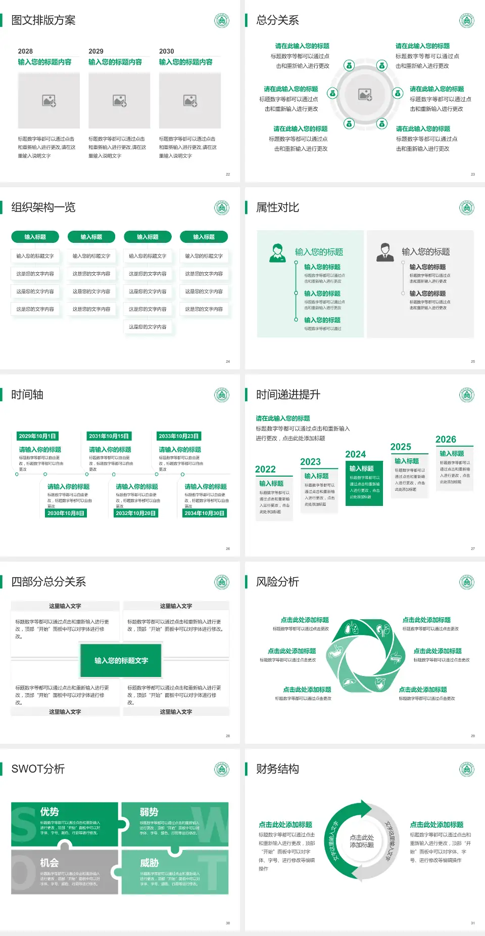山东大学齐鲁医院(青岛)护理专业职业生涯规划PPT模板4:3格式幻灯片预览图4