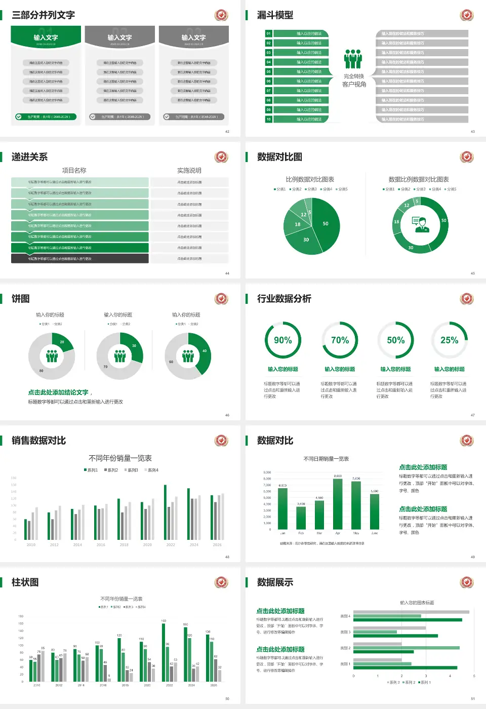 威海市妇幼保健院北院患者教育与指导PPT模板16:9格式幻灯片预览图6