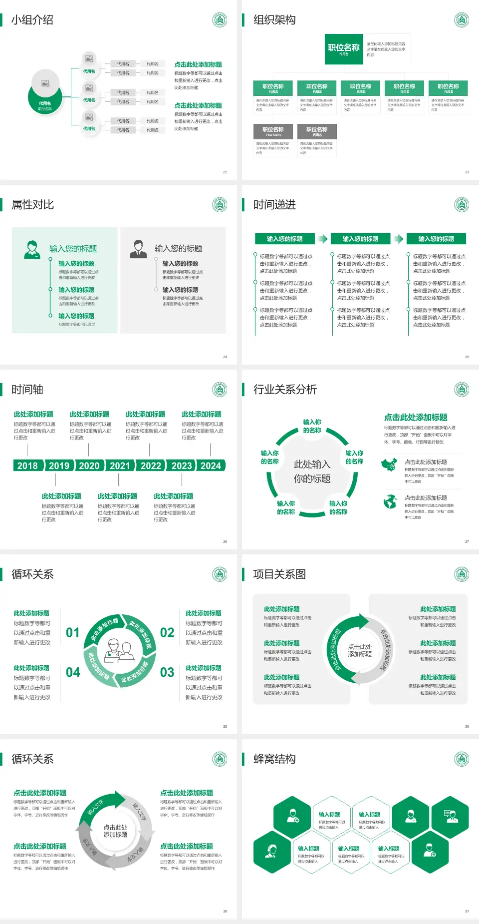 山东大学齐鲁医院德州医院中心院区品管圈PDCA演示专用PPT模板4:3格式幻灯片预览图4
