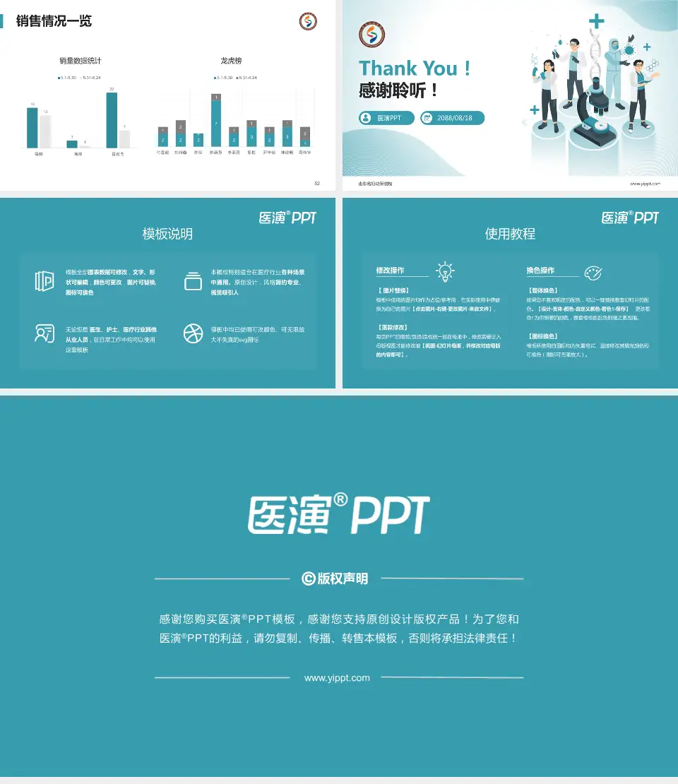 山东省妇幼保健院品管圈PDCA演示专用PPT模板16:9格式幻灯片预览图7