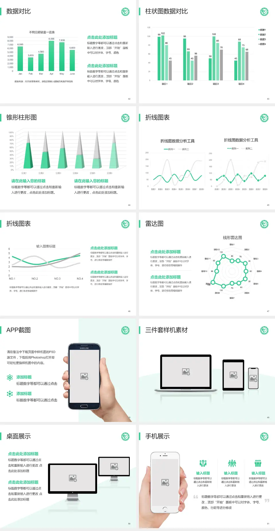 单县中心医院医院管理报告PPT模板4:3格式幻灯片预览图6