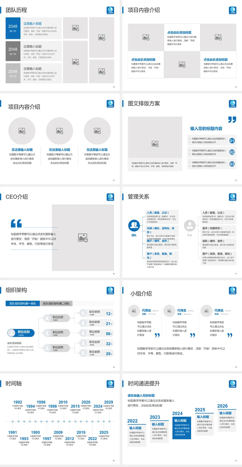 山东大学附属生殖医院医院管理报告PPT模板4:3格式幻灯片预览图3
