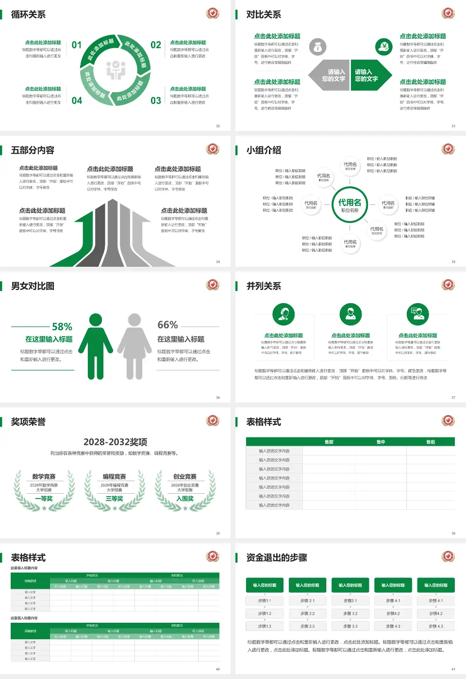 威海市妇幼保健院南院医院简介/日常通用PPT模板16:9格式幻灯片预览图5