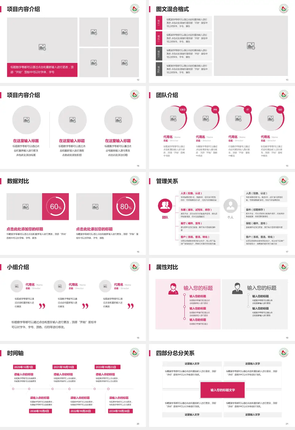 连云港市妇幼保健院科室介绍与推广PPT模板16:9格式幻灯片预览图3