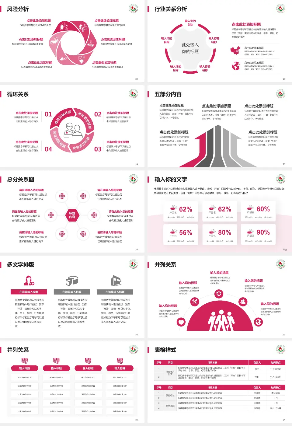 连云港市妇幼保健院科室介绍与推广PPT模板16:9格式幻灯片预览图4