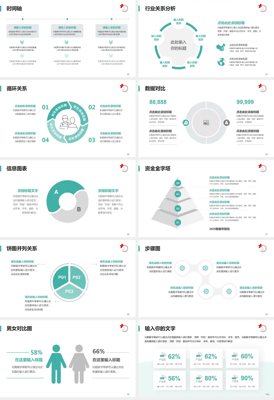 靖江市人民医院医院管理报告PPT模板16:9格式幻灯片预览图4