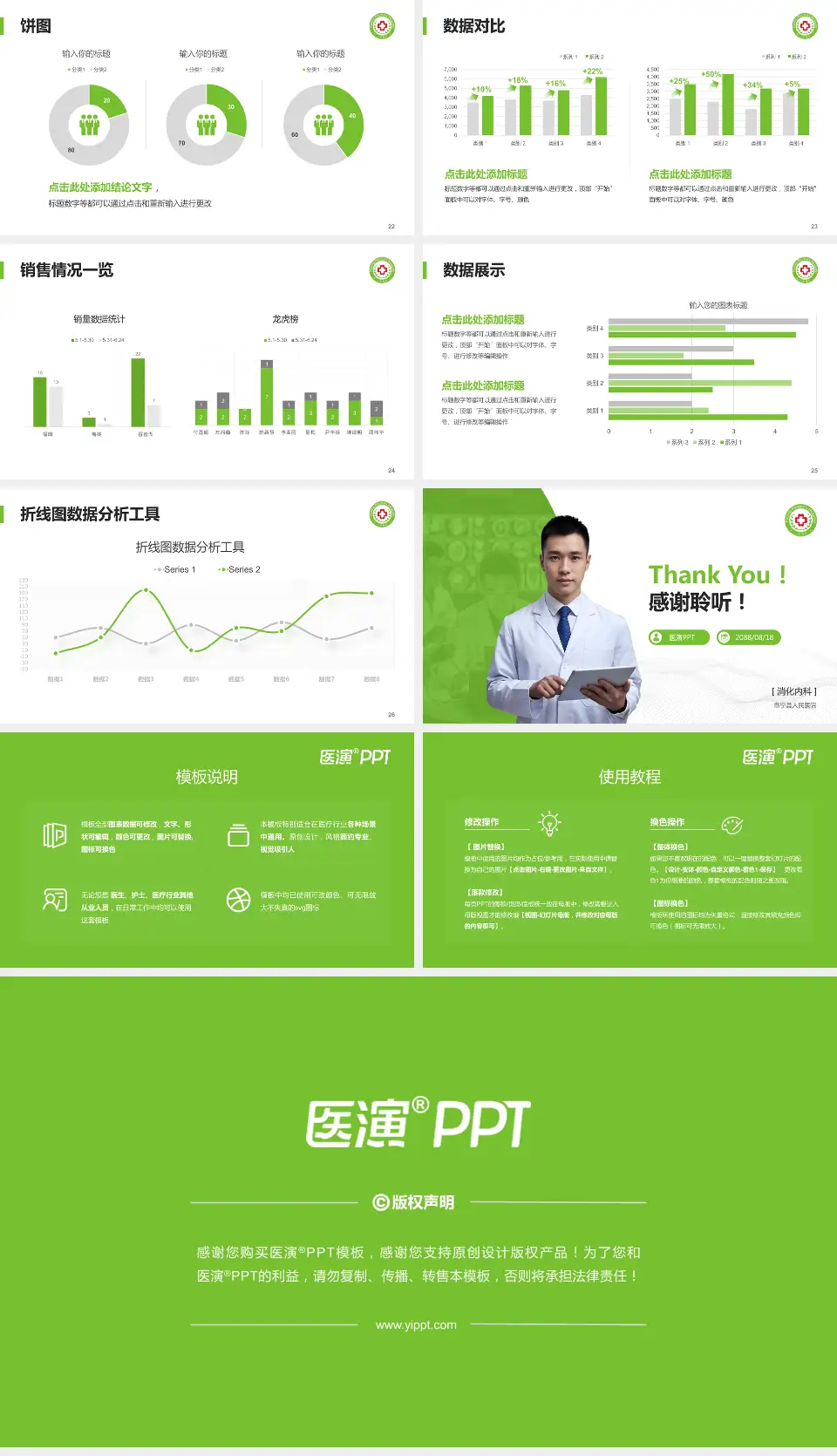 阜宁县人民医院病例分享与讨论PPT模板16:9格式幻灯片预览图4