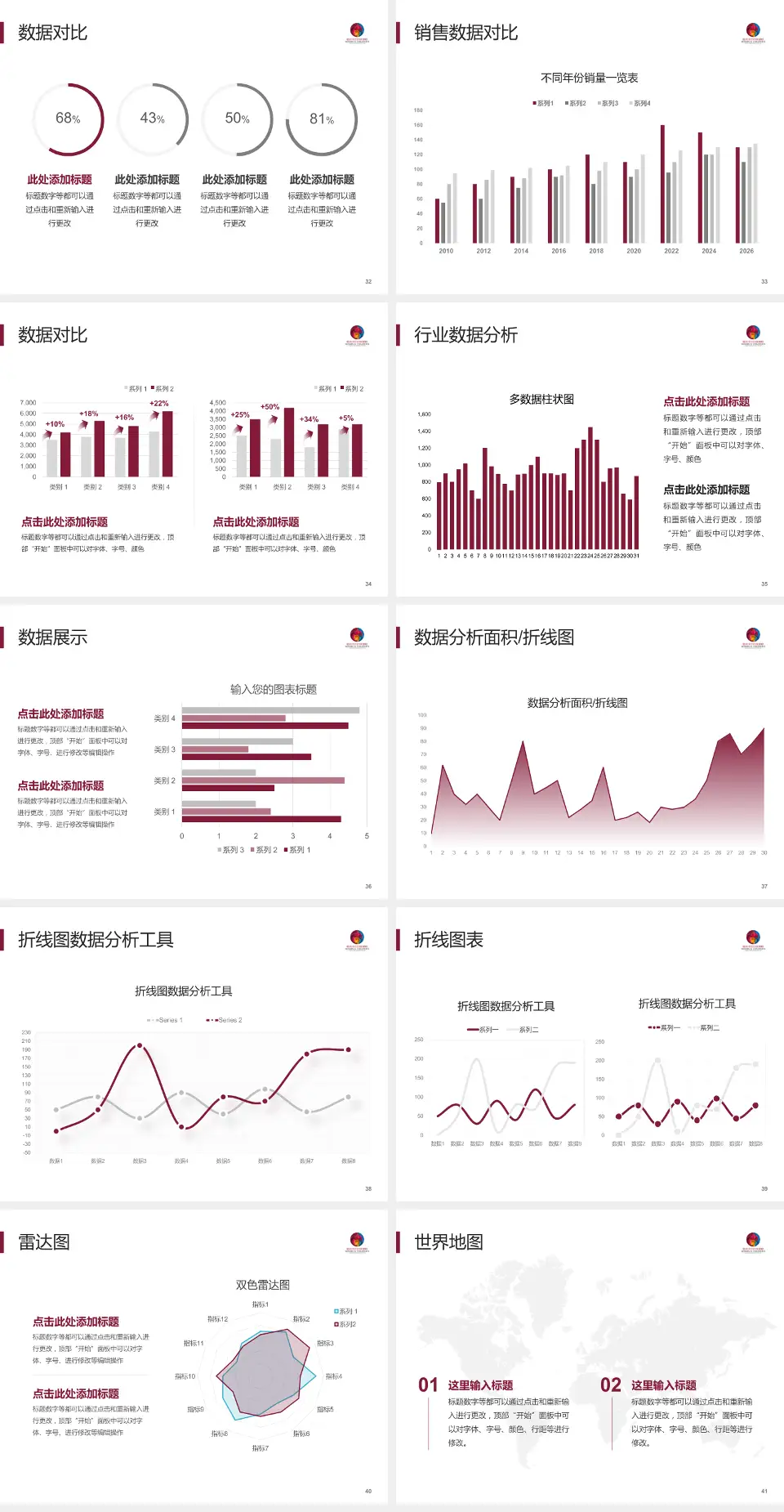 临沂市妇幼保健院会议与研讨会PPT模板4:3格式幻灯片预览图5