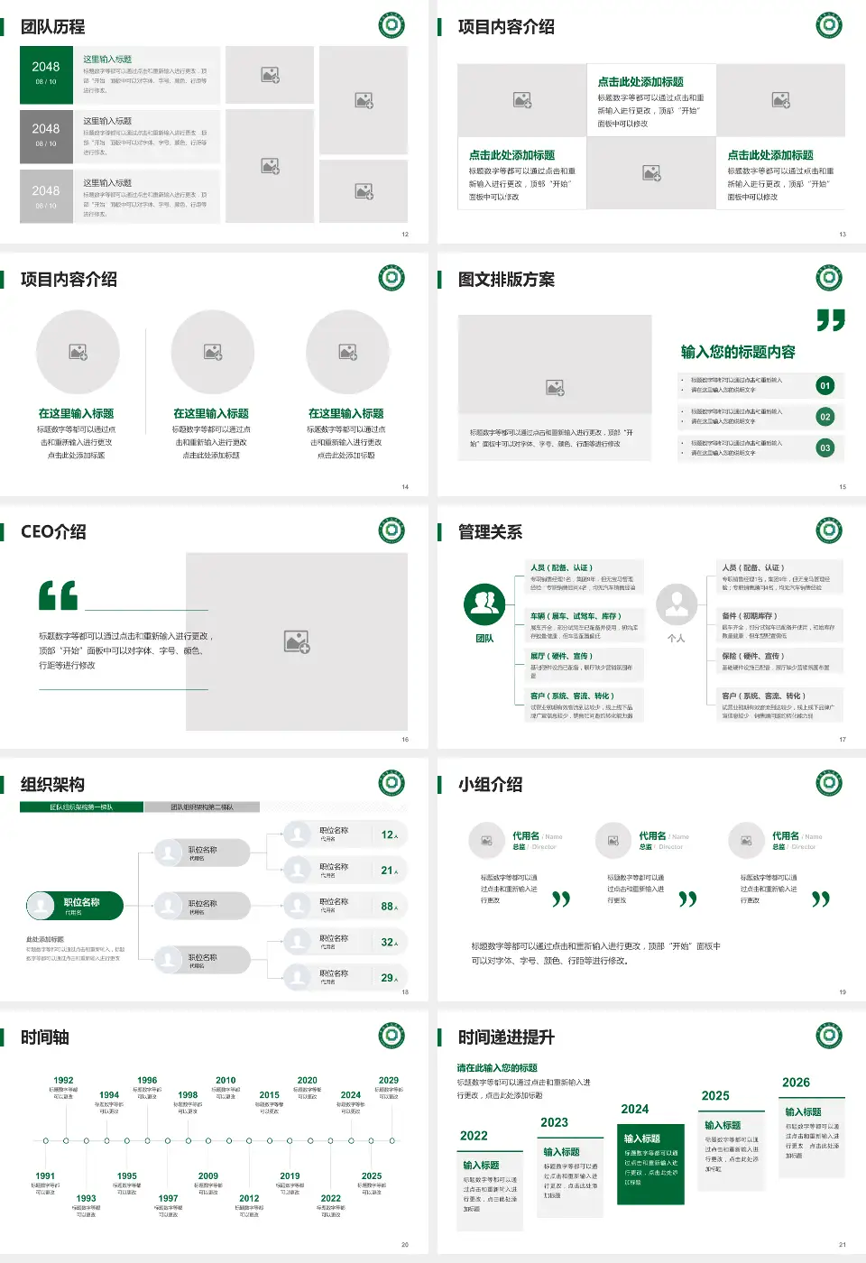 平度市人民医院医院管理报告PPT模板16:9格式幻灯片预览图3