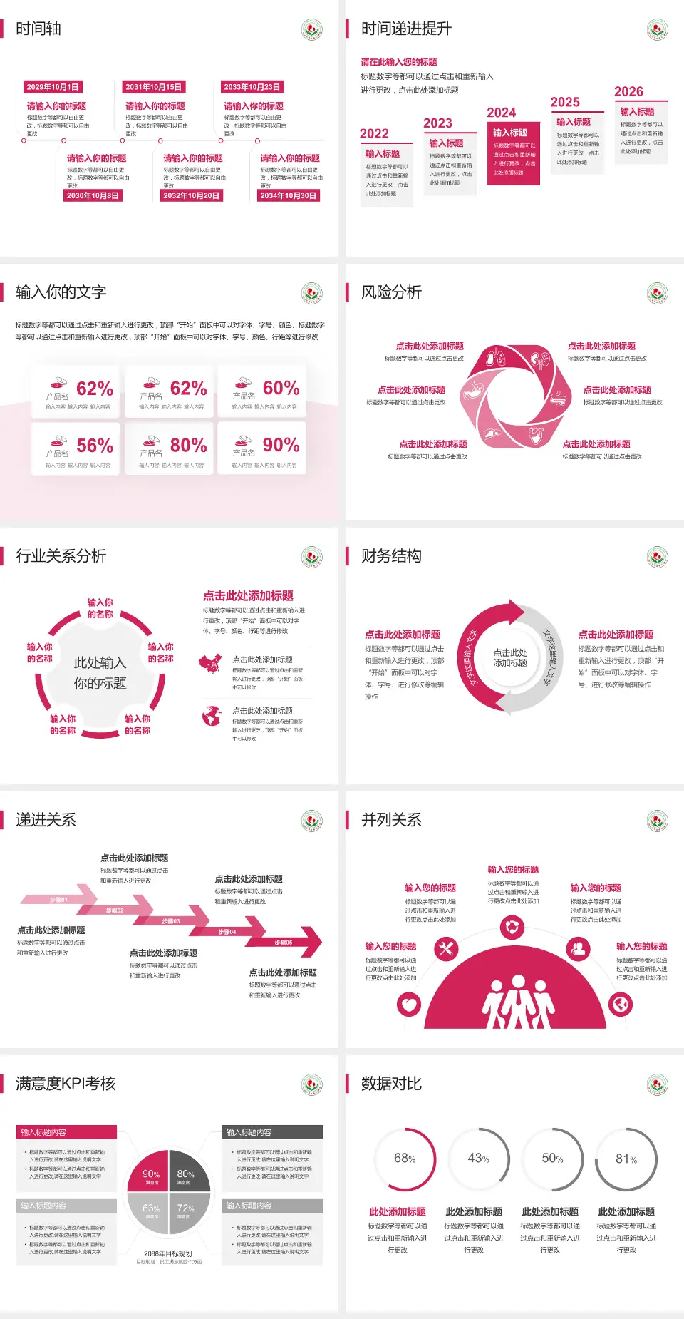 连云港市妇幼保健院病例分享与讨论PPT模板4:3格式幻灯片预览图3