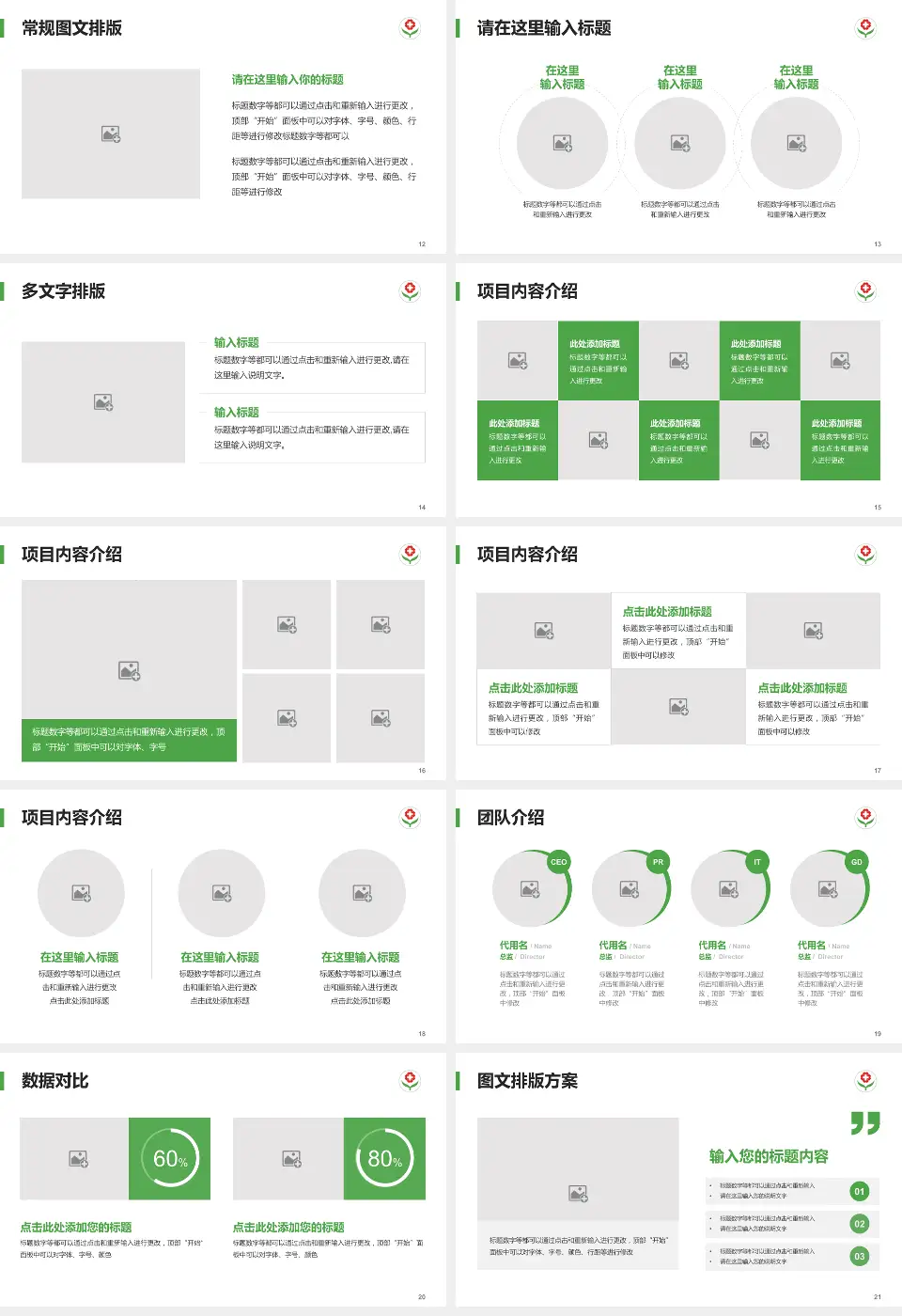 临邑县人民医院品管圈PDCA演示专用PPT模板16:9格式幻灯片预览图3