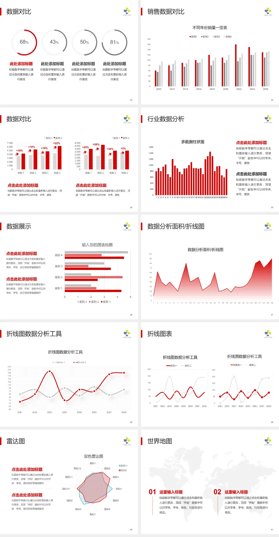 东营市第二人民医院东院区会议与研讨会PPT模板4:3格式幻灯片预览图5