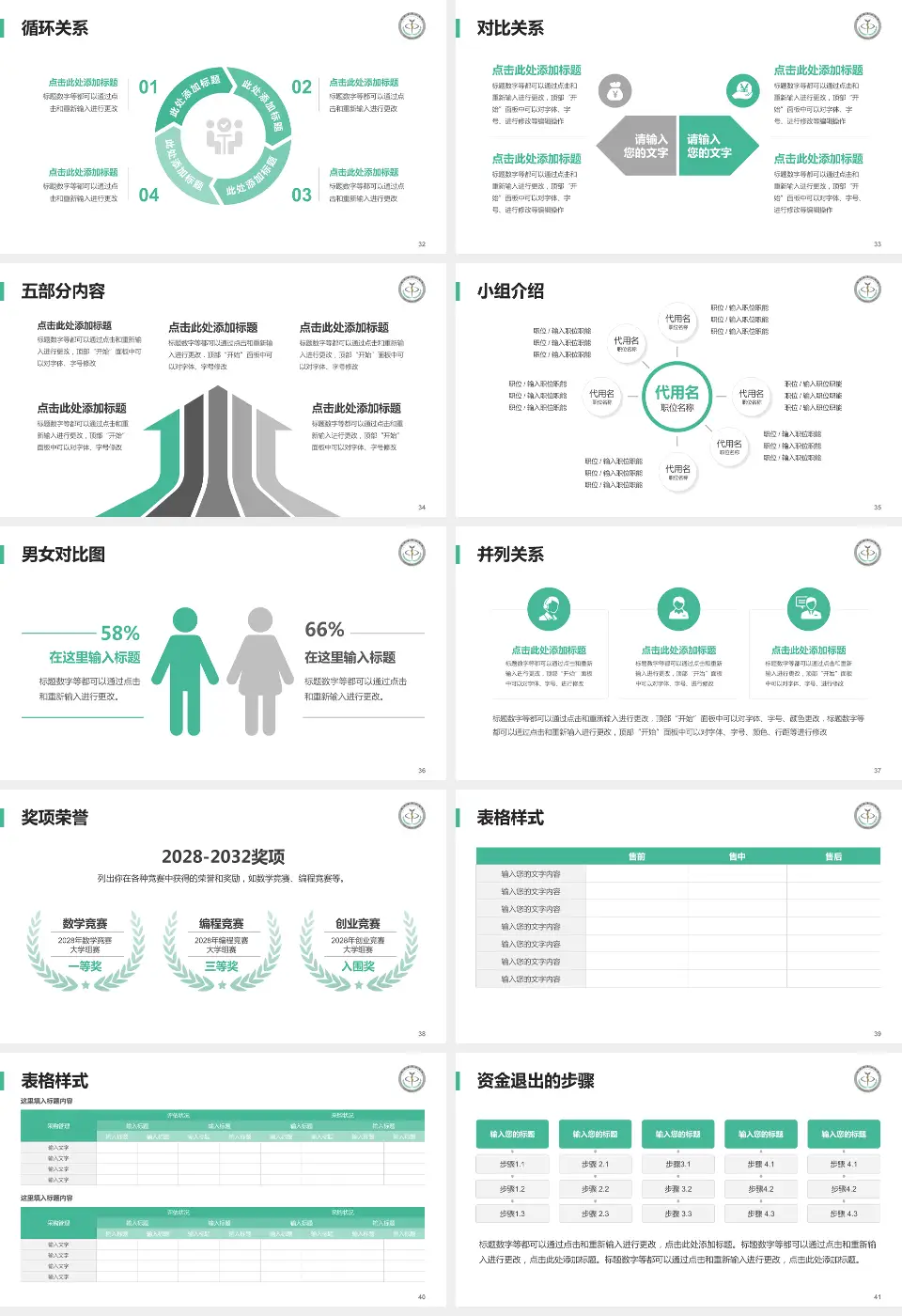 临沂市中心医院医院简介/日常通用PPT模板16:9格式幻灯片预览图5