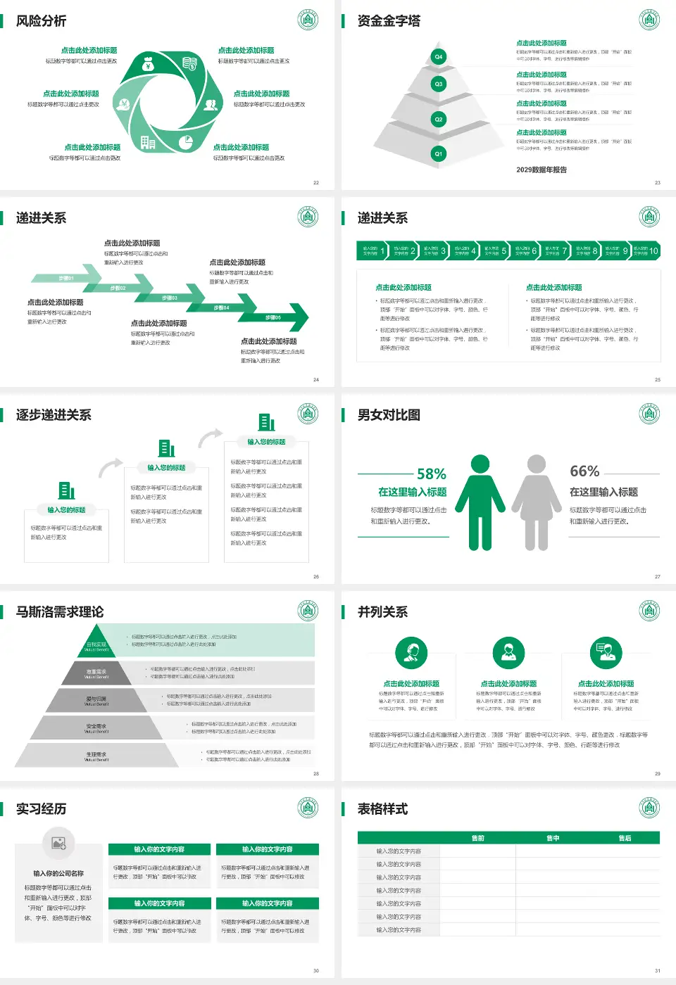 山东大学齐鲁医院德州医院中心院区项目申请与汇报PPT模板16:9格式幻灯片预览图4
