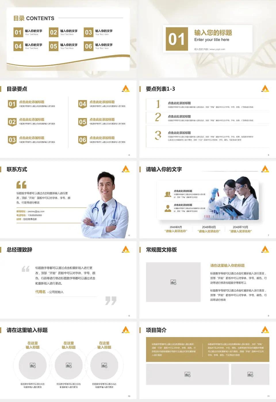 山东省第二人民医院项目申请与汇报PPT模板16:9格式幻灯片预览图2