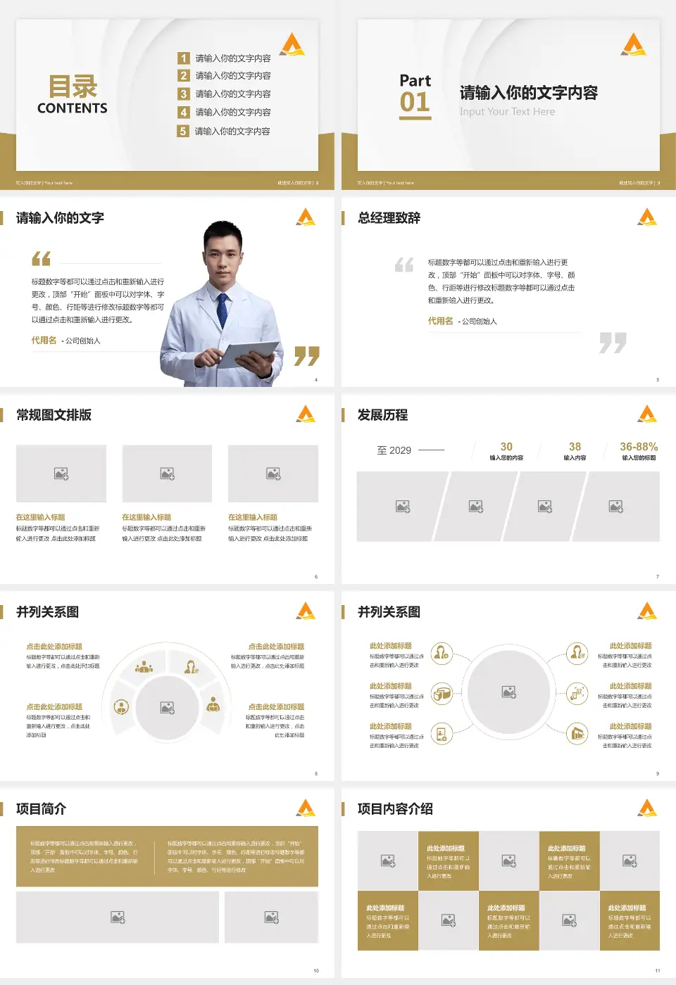 山东省第二人民医院医院管理报告PPT模板16:9格式幻灯片预览图2