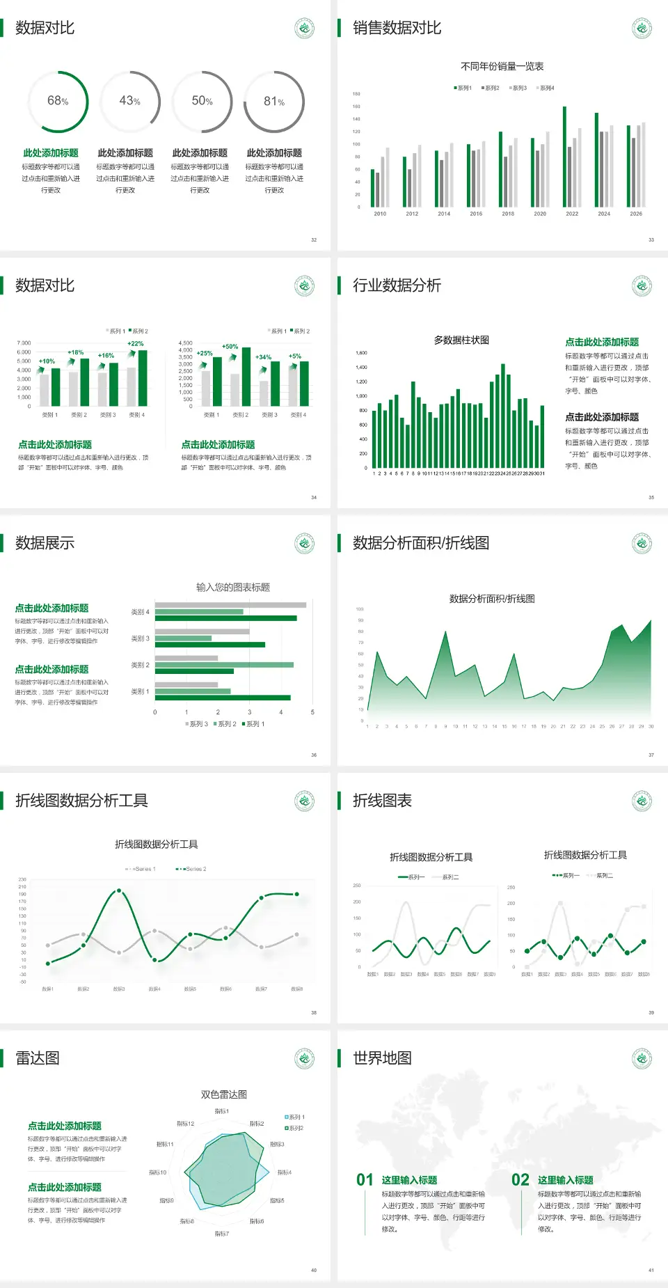 山东大学附属口腔医院会议与研讨会PPT模板4:3格式幻灯片预览图5