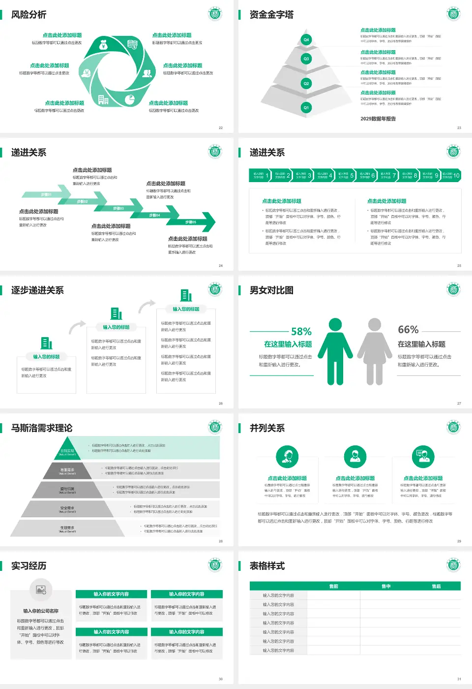威海市立医院项目申请与汇报PPT模板16:9格式幻灯片预览图4