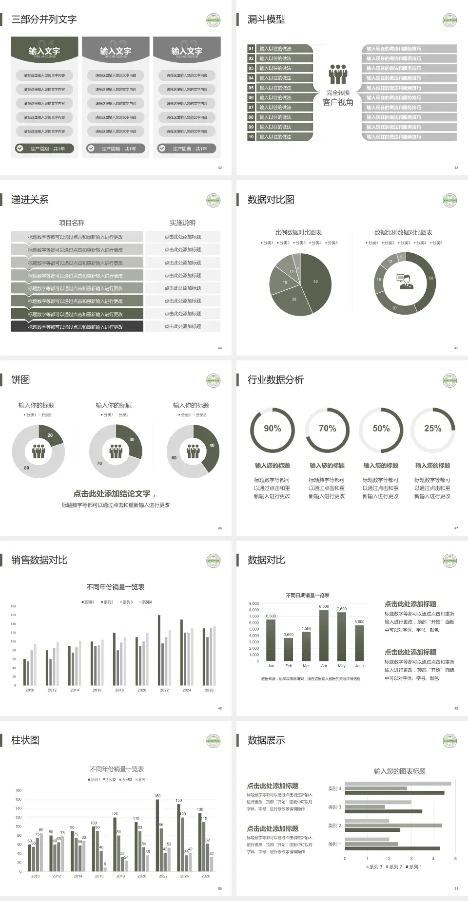 苏州市中西医结合医院患者教育与指导PPT模板4:3格式幻灯片预览图6