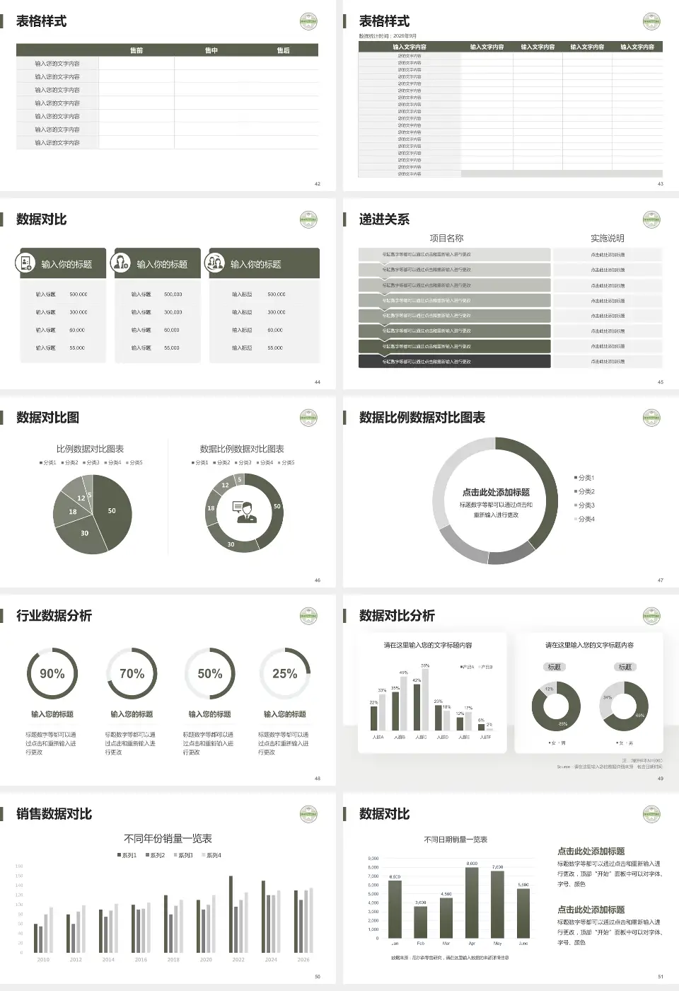 苏州市中西医结合医院品管圈PDCA演示专用PPT模板16:9格式幻灯片预览图6