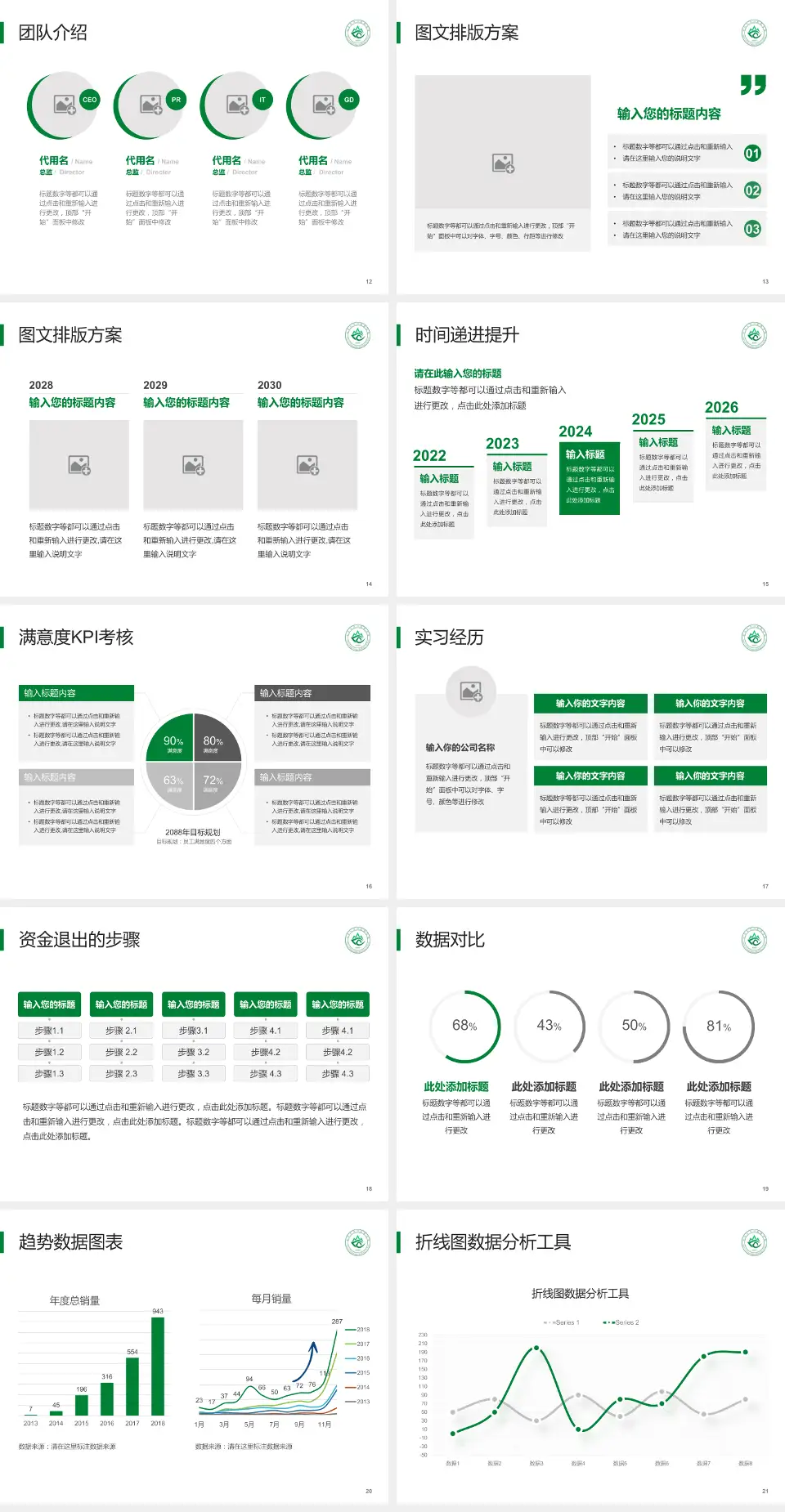 山东大学附属口腔医院培训与教育PPT模板4:3格式幻灯片预览图3